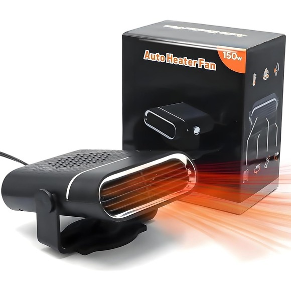 The Unbranded Brand Other - Portable Car Heater,150W Fast Heating & Cooling Fan,12V Car